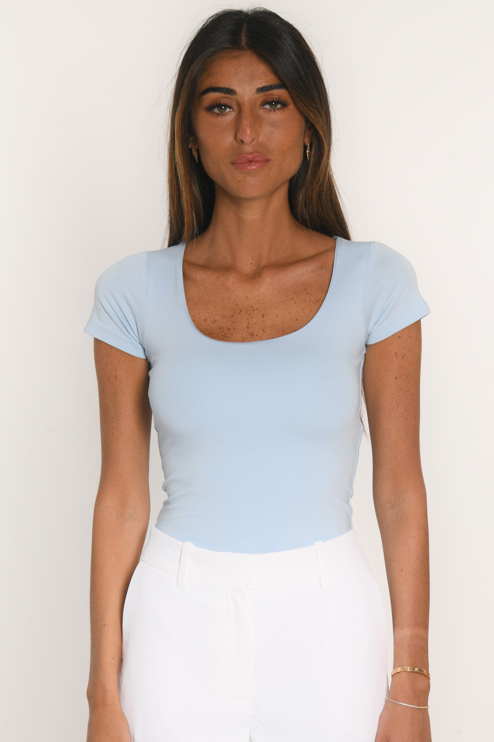 TEE SHIRT MANCHES COURTES - VIRGINI - CIEL TEE SHIRT KOOKAI Mode Kookai