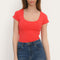 TEE SHIRT MANCHES COURTES - VIRGINI - NOIR TEE SHIRT KOOKAI Mode Kookai