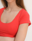 TEE SHIRT MANCHES COURTES - VIRGINI - HIBISCUS TEE SHIRT KOOKAI Mode Kookai