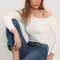 TEE SHIRT MANCHES LONGUES - ANYA - BLANC TEE SHIRT KOOKAI Mode Kookai