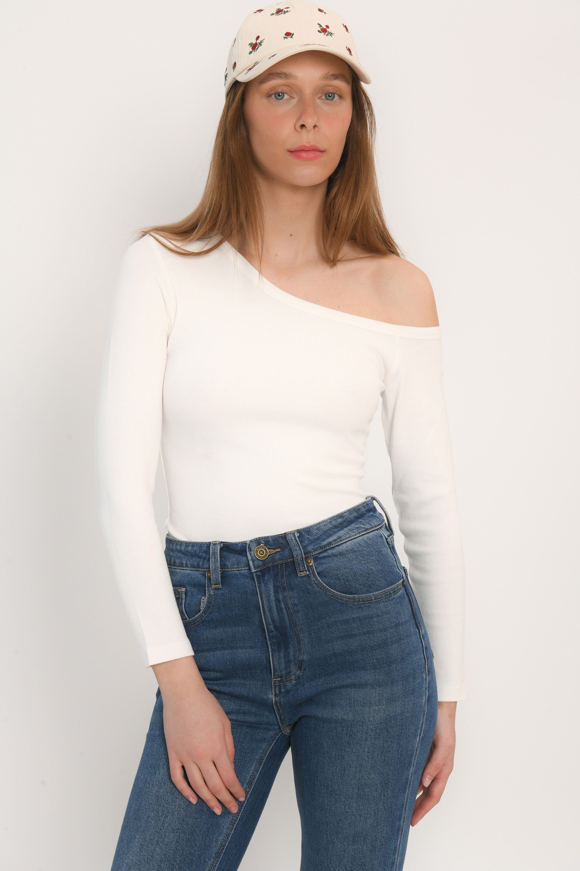 TEE SHIRT MANCHES LONGUES - ANYA - BLANC TEE SHIRT KOOKAI Mode Kookai