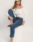 TEE SHIRT MANCHES LONGUES - ANYA - BLANC TEE SHIRT KOOKAI Mode Kookai