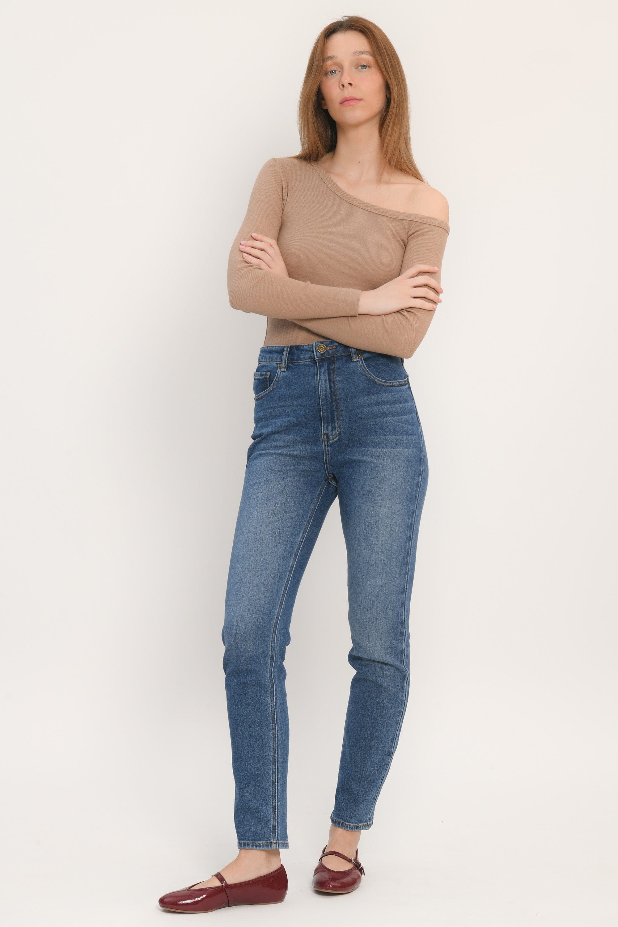 TEE SHIRT MANCHES LONGUES - ANYA - CAMEL TEE SHIRT KOOKAI Mode Kookai
