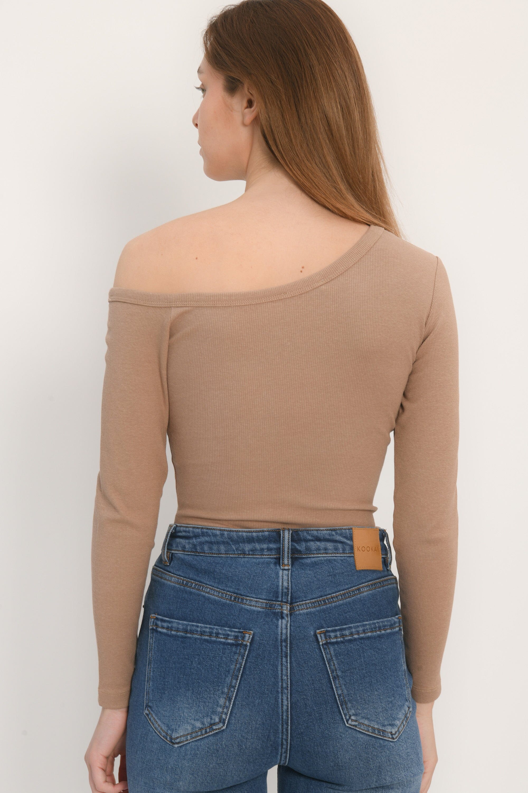 TEE SHIRT MANCHES LONGUES - ANYA - CAMEL TEE SHIRT KOOKAI Mode Kookai