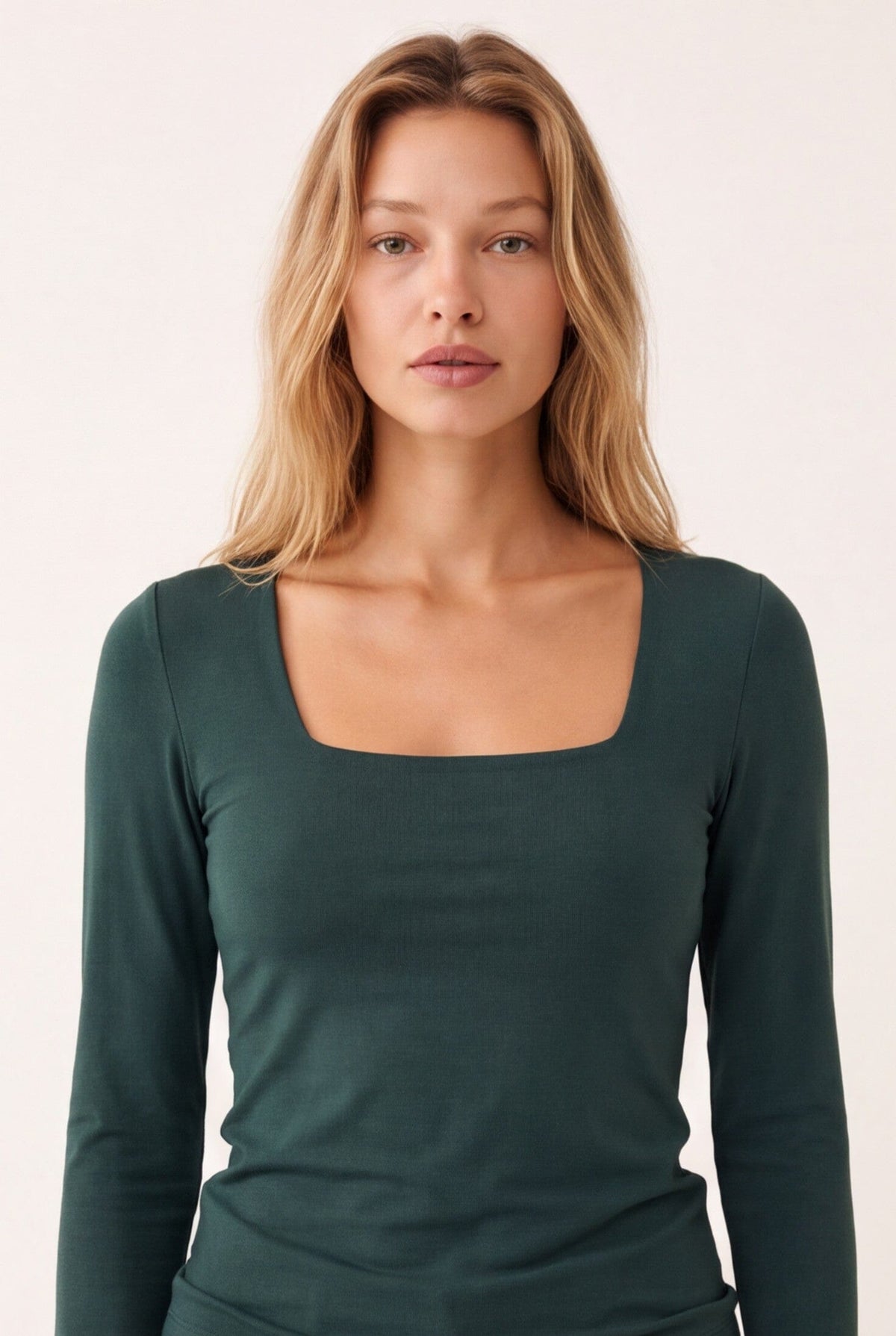 TEE-SHIRT ML - CLEMENTINE - DARK TEAL TEE SHIRT KOOKAI Mode Kookai