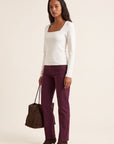 TEE-SHIRT ML - CLEMENTINE - ECRU TEE SHIRT KOOKAI Mode Kookai