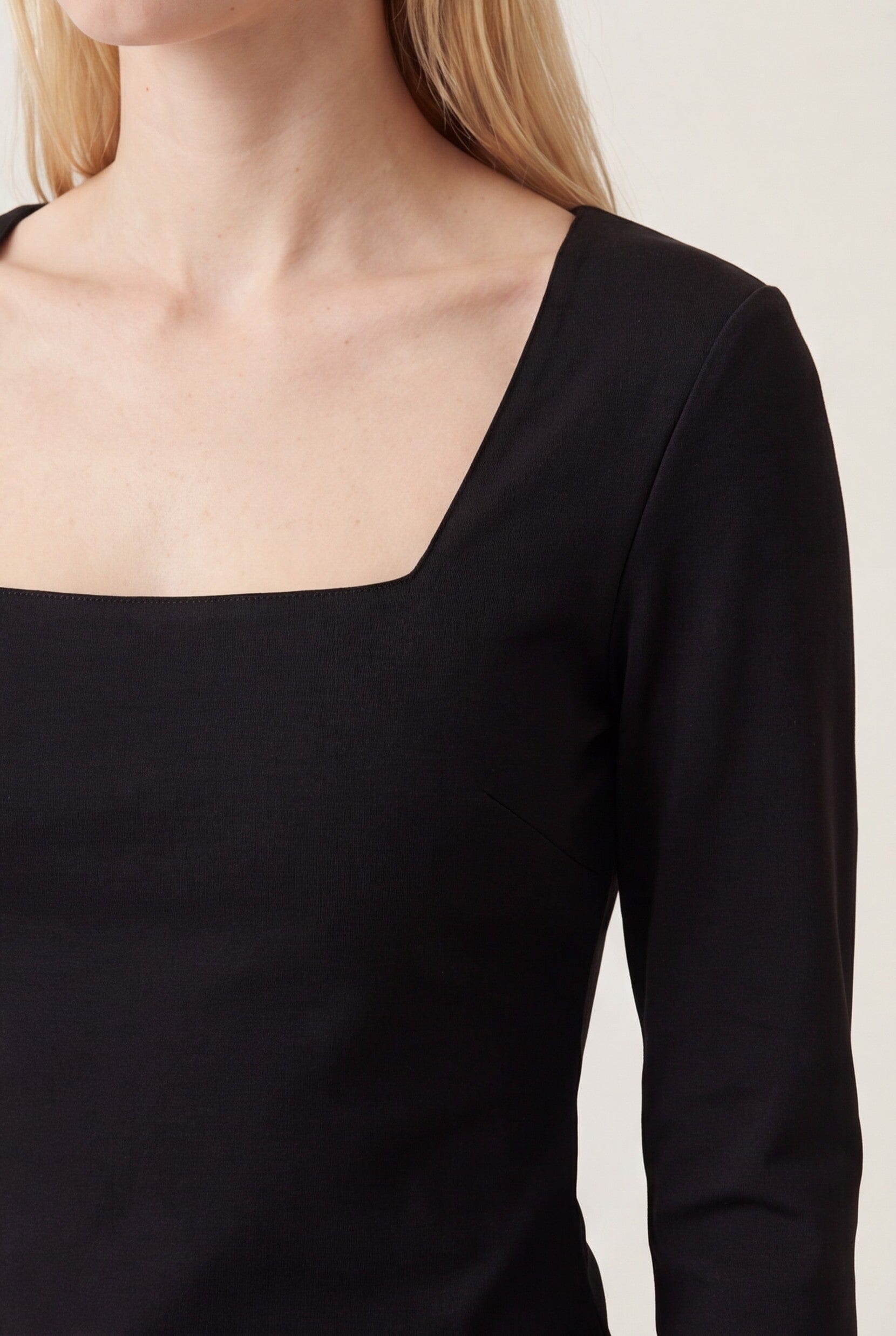TEE-SHIRT ML - CLEMENTINE - NOIR TEE SHIRT KOOKAI Mode Kookai