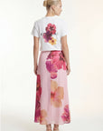 TEE6SHIRT - C-HIBISCUS - BLANC TEE SHIRT NEW KOOKAI Mode Kookai