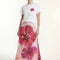 TEE6SHIRT - C-HIBISCUS - BLANC TEE SHIRT NEW KOOKAI Mode Kookai