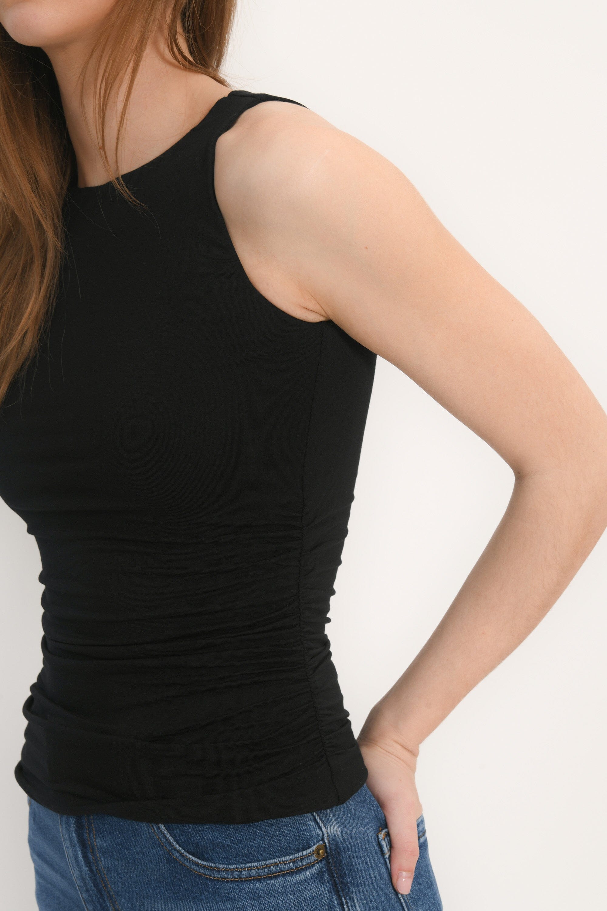 TOP - ADIA - NOIR TEE SHIRT NEW KOOKAI Mode Kookai