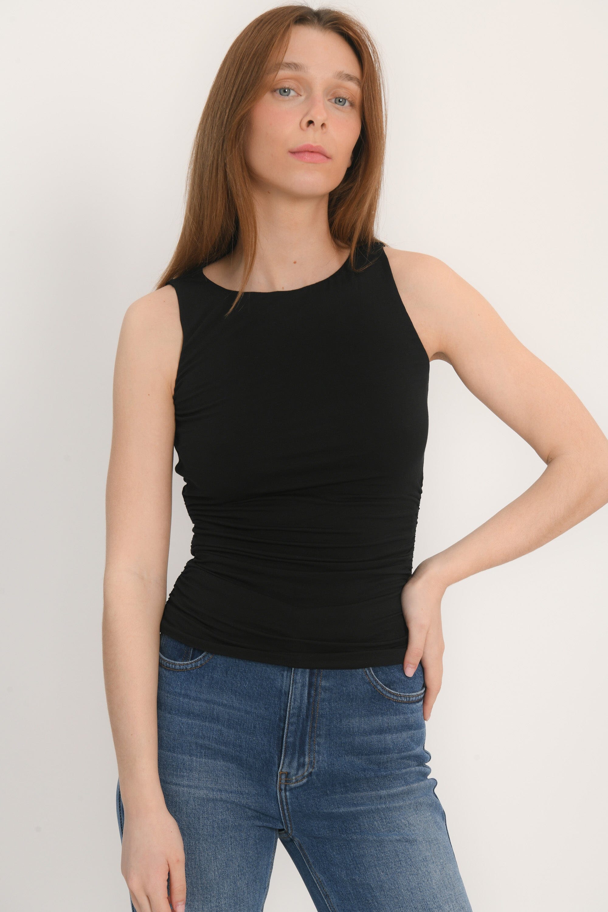 TOP - ADIA - NOIR TEE SHIRT NEW KOOKAI Mode Kookai