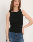 TOP - ADIA - NOIR TEE SHIRT NEW KOOKAI Mode Kookai