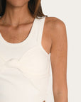 TOP - AINA - BLANC TEE SHIRT KOOKAI Mode Kookai