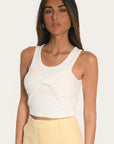 TOP - AINA - BLANC TEE SHIRT KOOKAI Mode Kookai