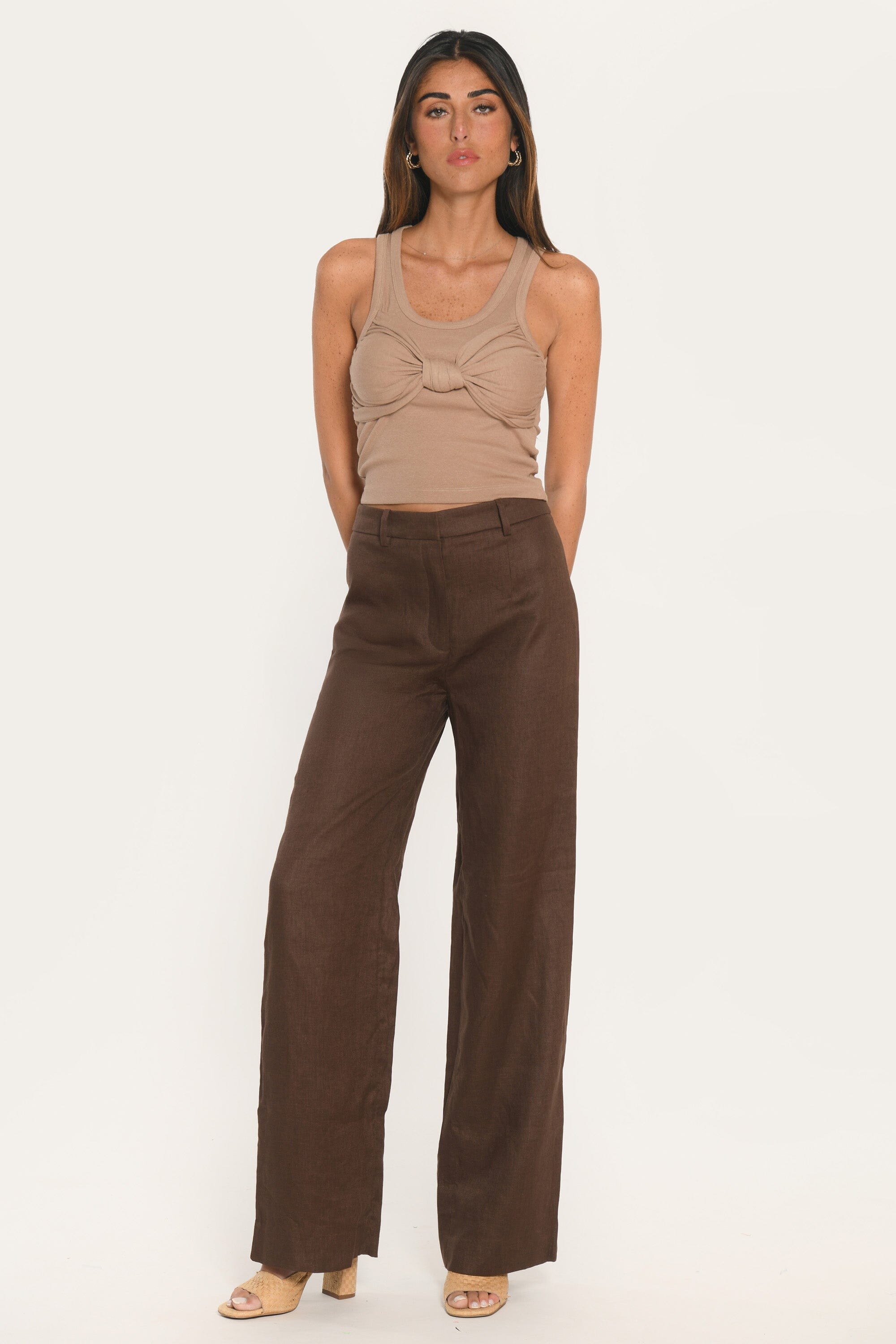 TOP - AINA - CAMEL TEE SHIRT KOOKAI Mode Kookai