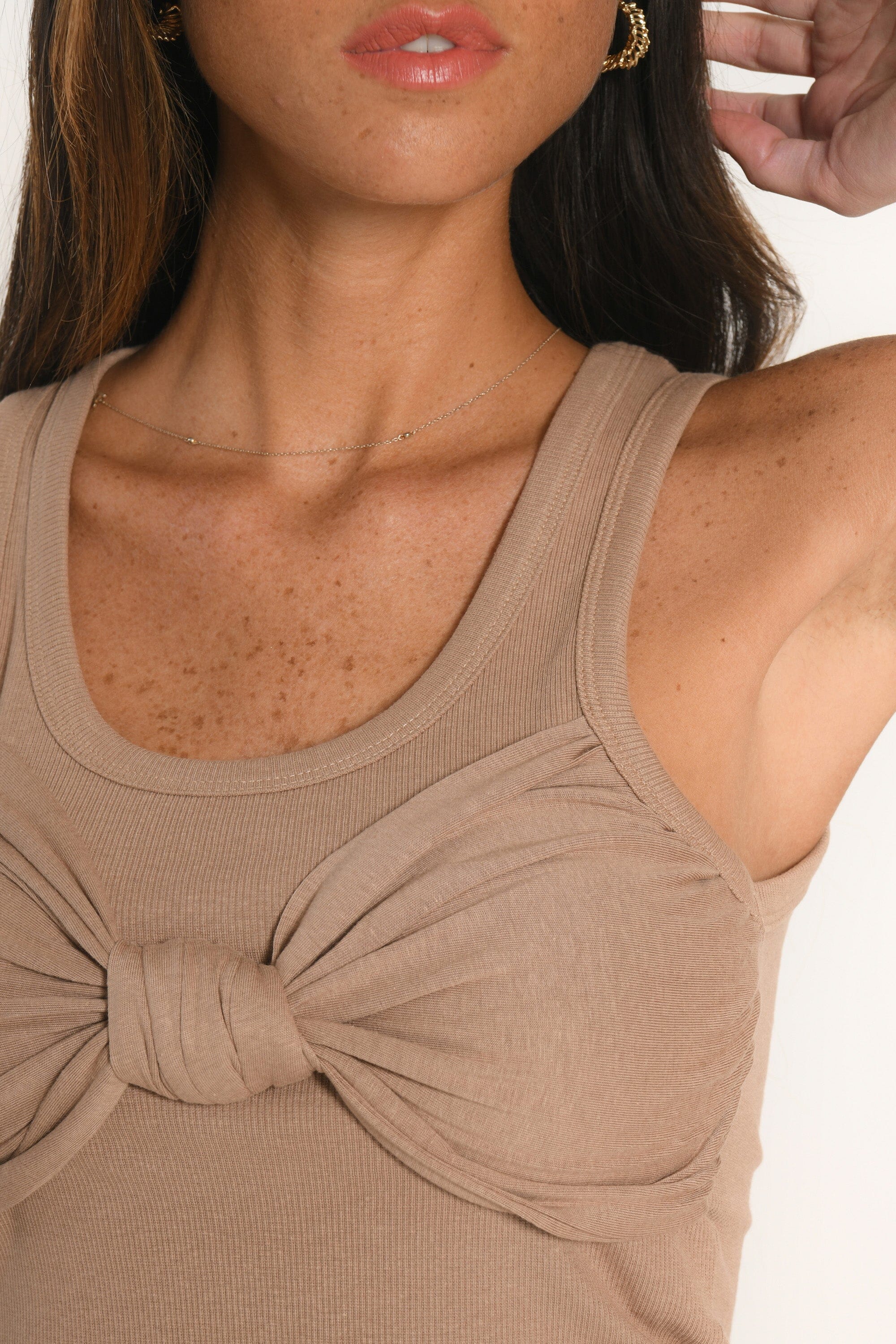 TOP - AINA - CAMEL TEE SHIRT KOOKAI Mode Kookai