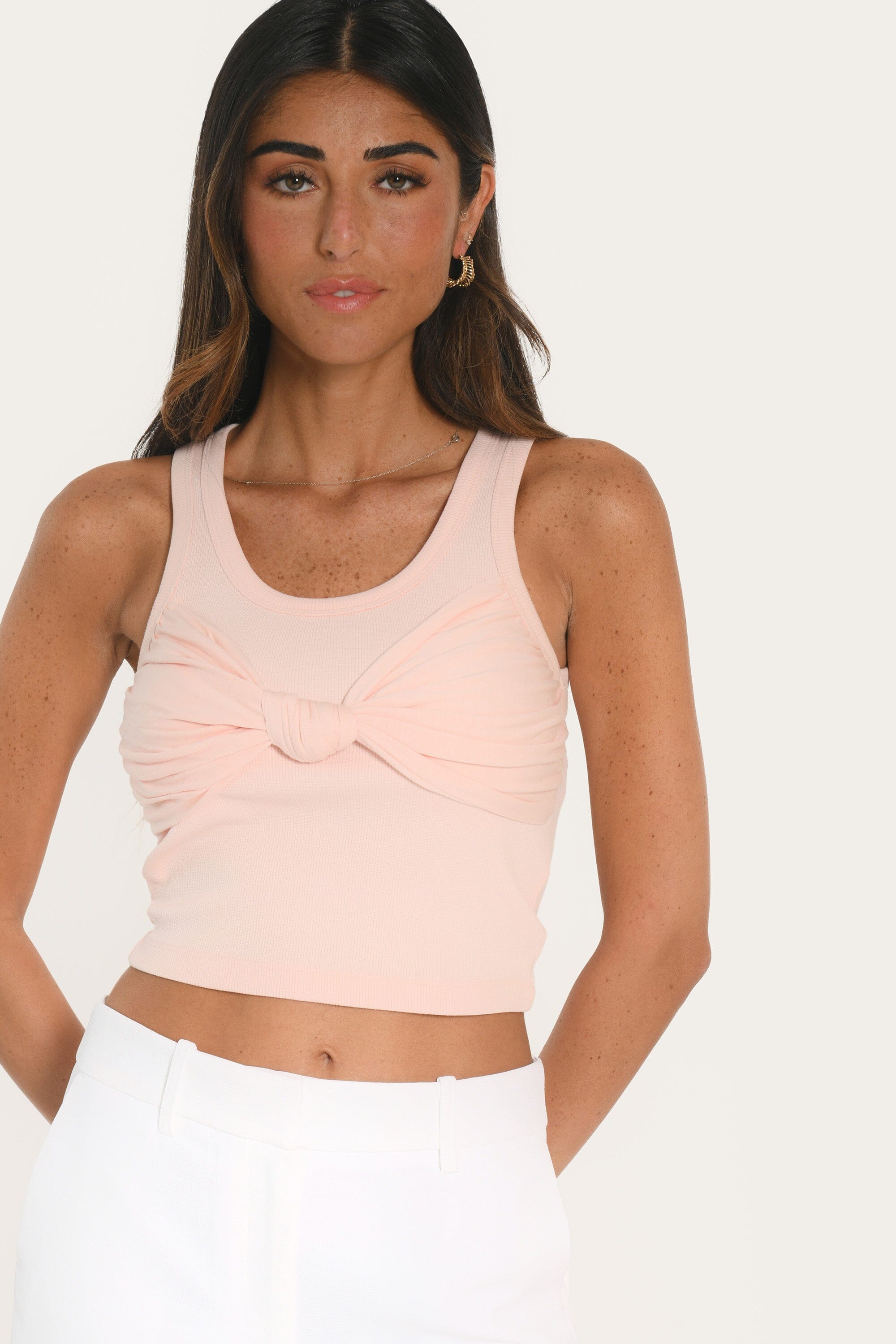 TOP - AINA - ROSE PALE TEE SHIRT KOOKAI Mode Kookai