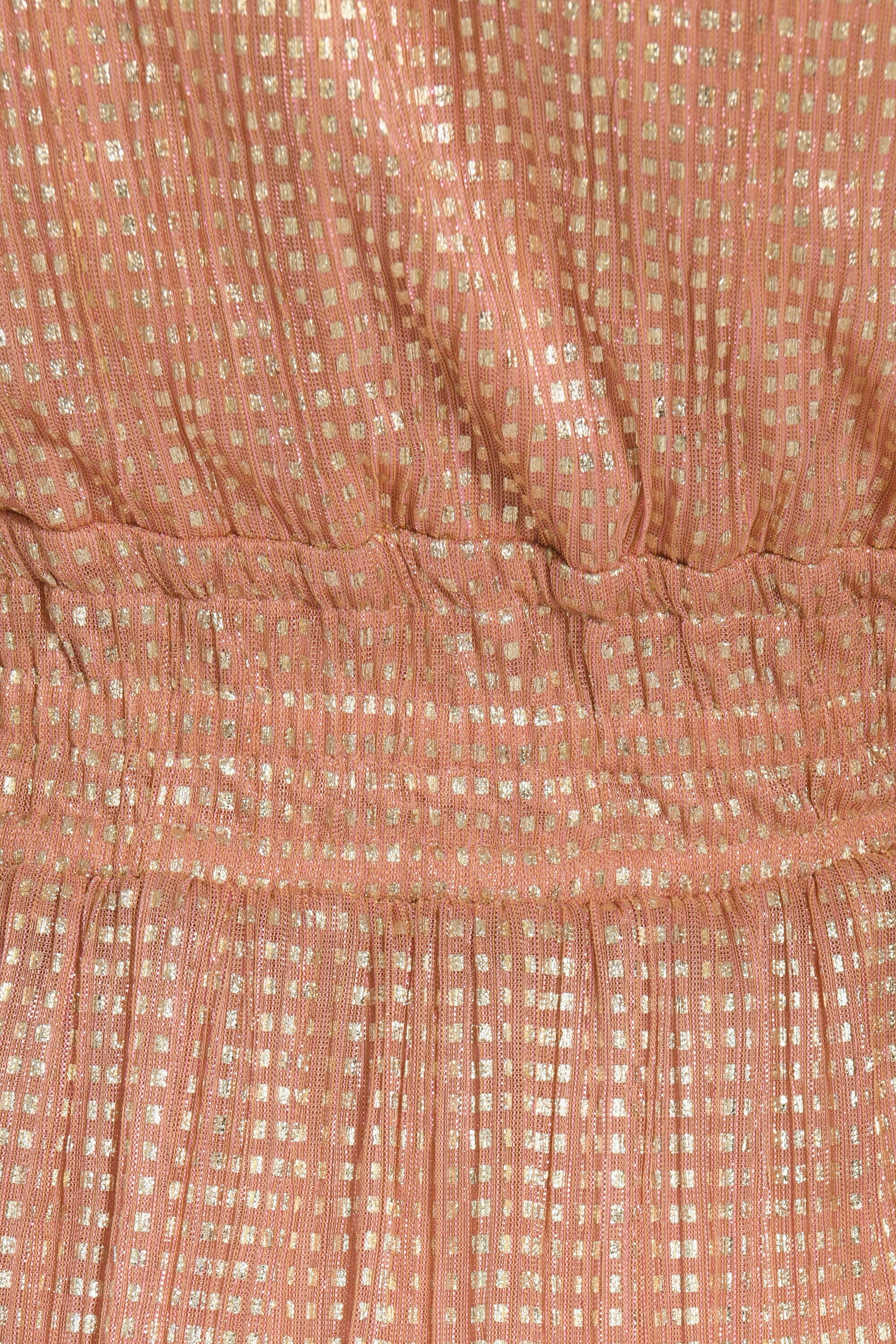 TOP - ALEXIANE - PECHE/GOLD TOP NEW KOOKAI Mode Kookai
