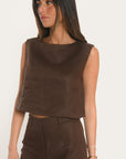 TOP - ALICE BIS - CHOCOLAT TOP NEW KOOKAI Mode Kookai