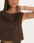 TOP - ALICE BIS - CHOCOLAT TOP NEW KOOKAI Mode Kookai