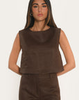 TOP - ALICE BIS - CHOCOLAT TOP NEW KOOKAI Mode Kookai