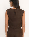 TOP - ALICE BIS - CHOCOLAT TOP NEW KOOKAI Mode Kookai