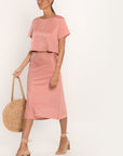 TOP - ALLEGRA - TERRACOTA TOP NEW KOOKAI Mode Kookai