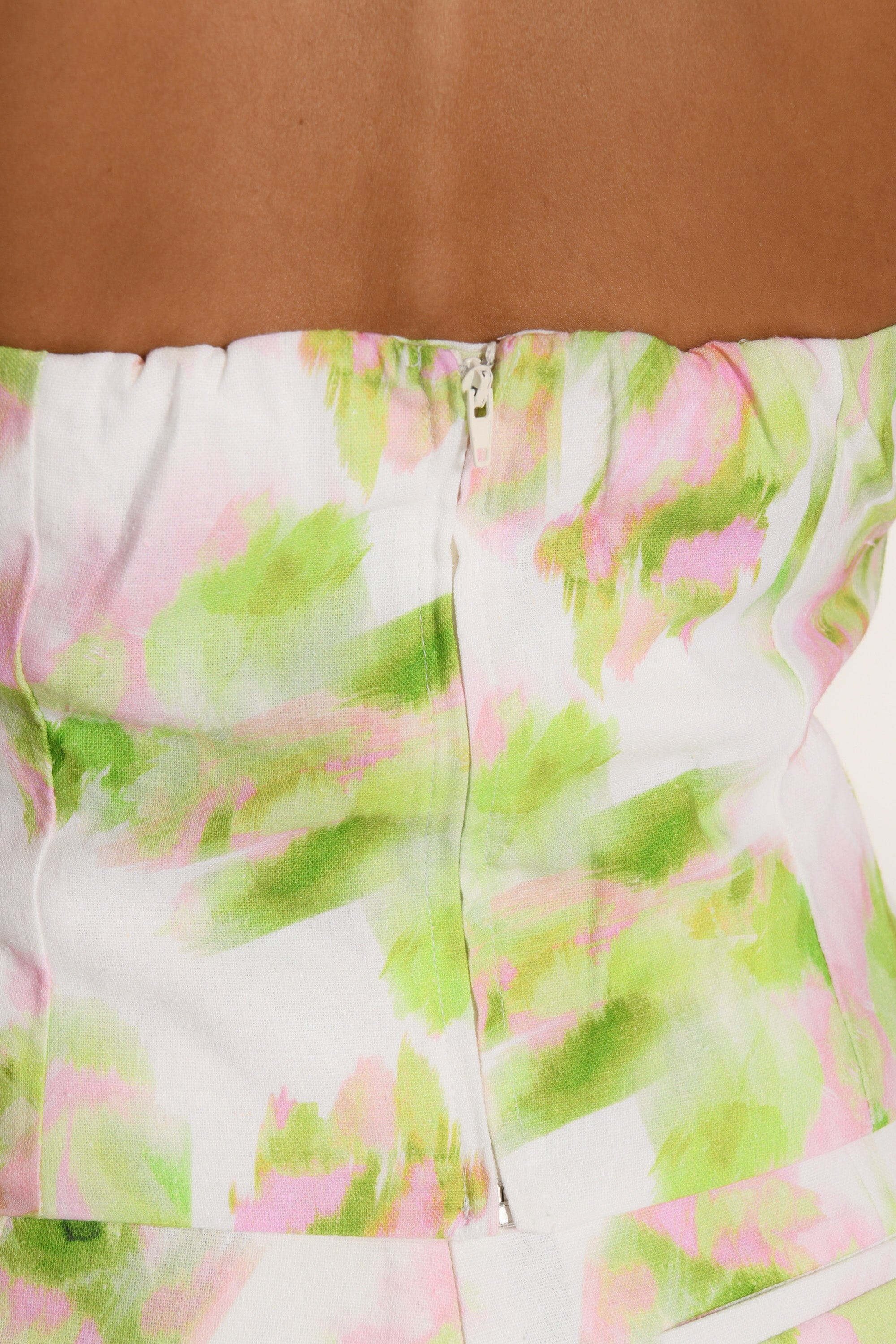 TOP - AMANDA - ROSE/VERT TOP NEW KOOKAI Mode Kookai