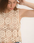 TOP - ANDREE - BEIGE TOP NEW KOOKAI Mode Kookai
