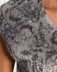 TOP - AQUA - PURPLE TOP NEW KOOKAI Mode Kookai