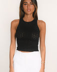 TOP - ASHLEY - NOIR PULL KOOKAI Mode Kookai
