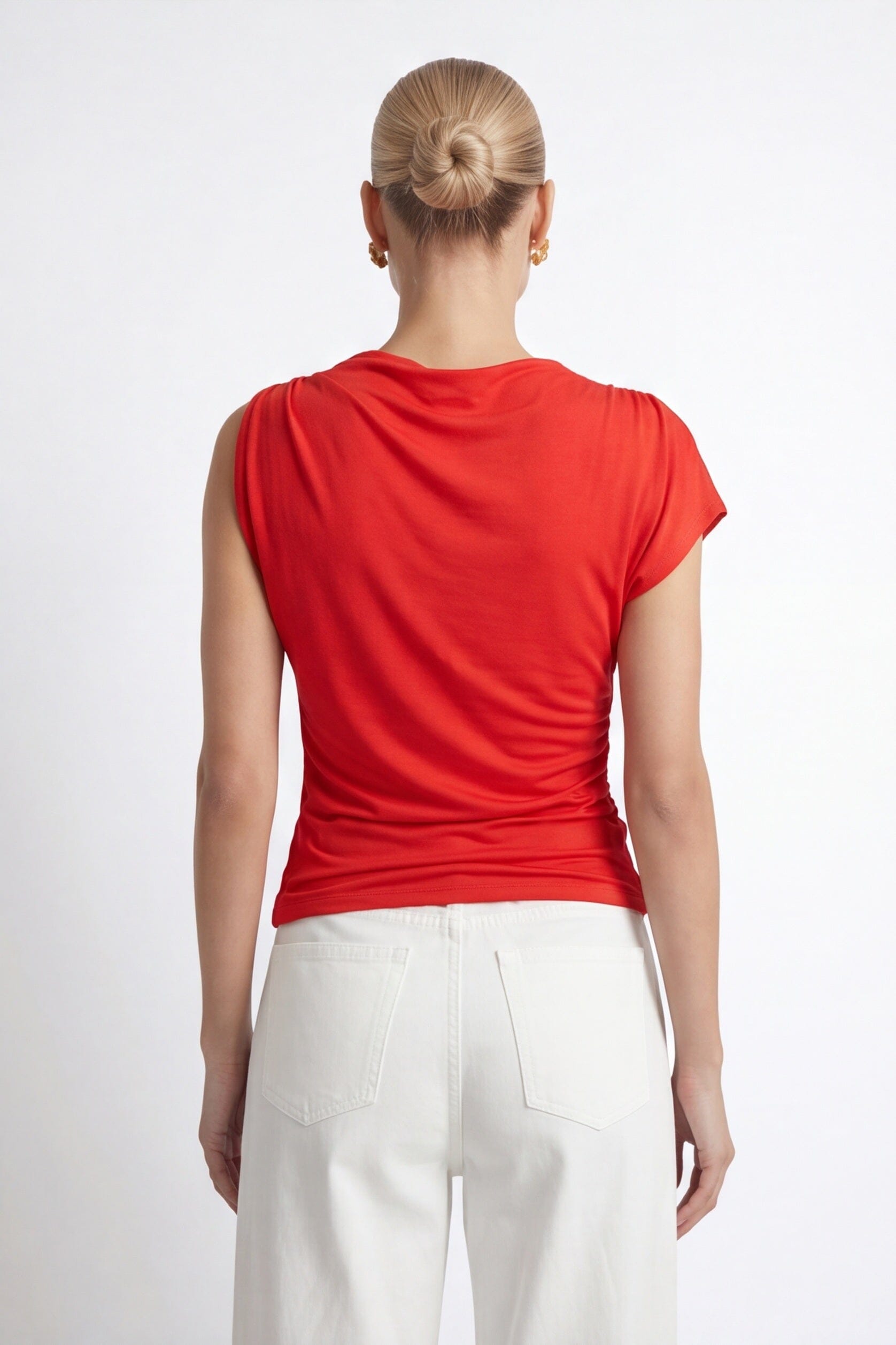 TOP ASYMETRIQUE - CRYSTA - CHILI TEE SHIRT NEW KOOKAI Mode Kookai