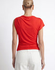 TOP ASYMETRIQUE - CRYSTA - CHILI TEE SHIRT NEW KOOKAI Mode Kookai