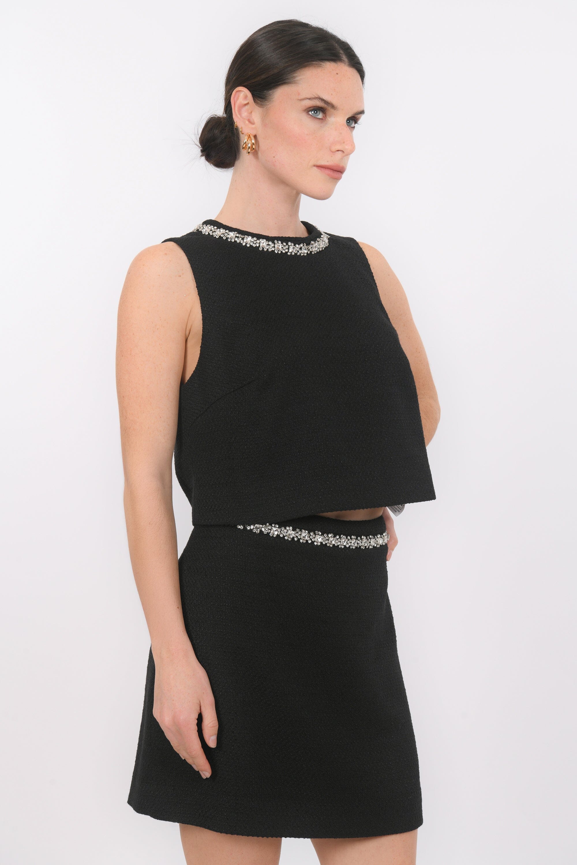 TOP - BEGUIN - NOIR TOP NEW KOOKAI Mode Kookai