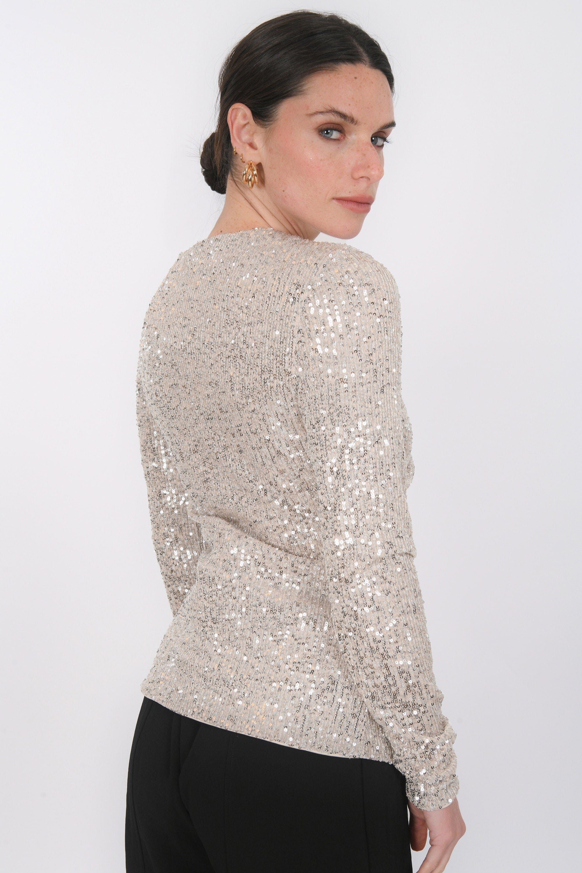 TOP - BELAMI - SILVER TOP NEW KOOKAI Mode Kookai