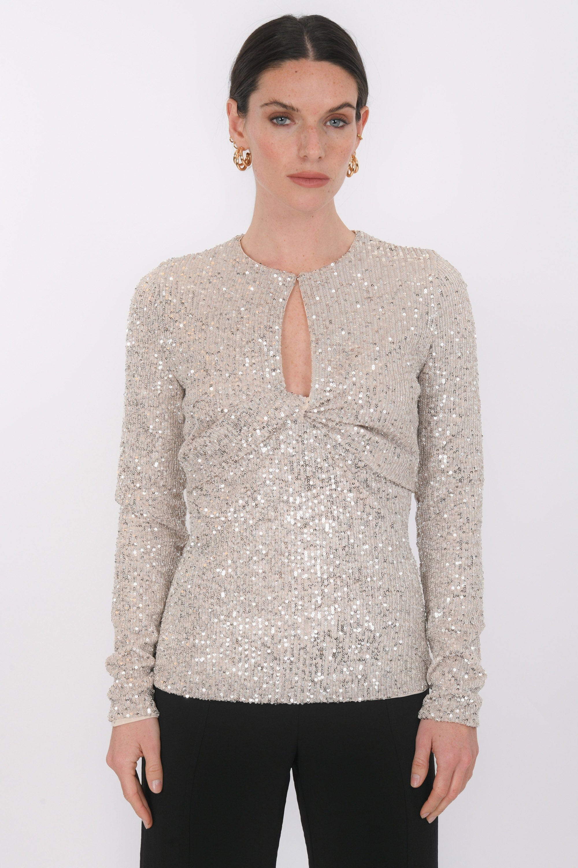 TOP - BELAMI - SILVER TOP NEW KOOKAI Mode Kookai