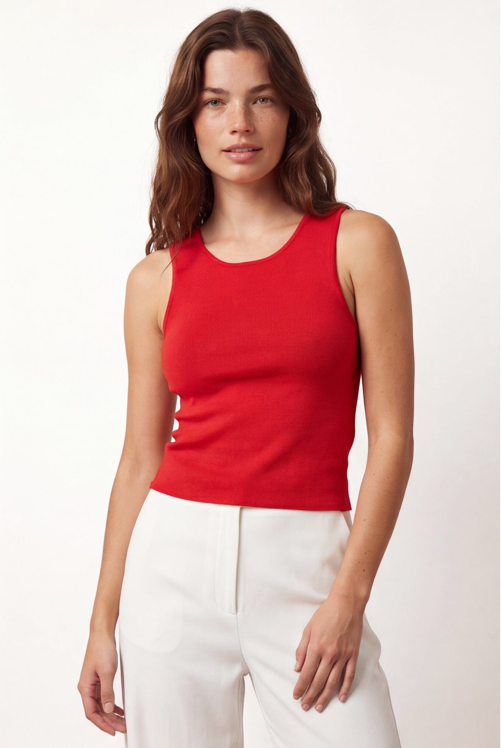 TOP - BERTINE - ROUGE PULL NEW KOOKAI Mode Kookai