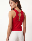 TOP - BERTINE - ROUGE PULL NEW KOOKAI Mode Kookai