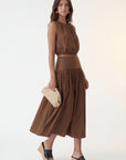 TOP BOITE - CELIA - CHOCOLAT TOP NEW KOOKAI Mode Kookai