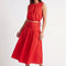 TOP BOITE - CELIA - ROUGE TOP NEW KOOKAI Mode Kookai