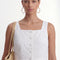 TOP BOITE - CHELSEA - BLANC TOP NEW KOOKAI Mode Kookai