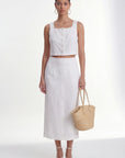 TOP BOITE - CHELSEA - BLANC TOP NEW KOOKAI Mode Kookai