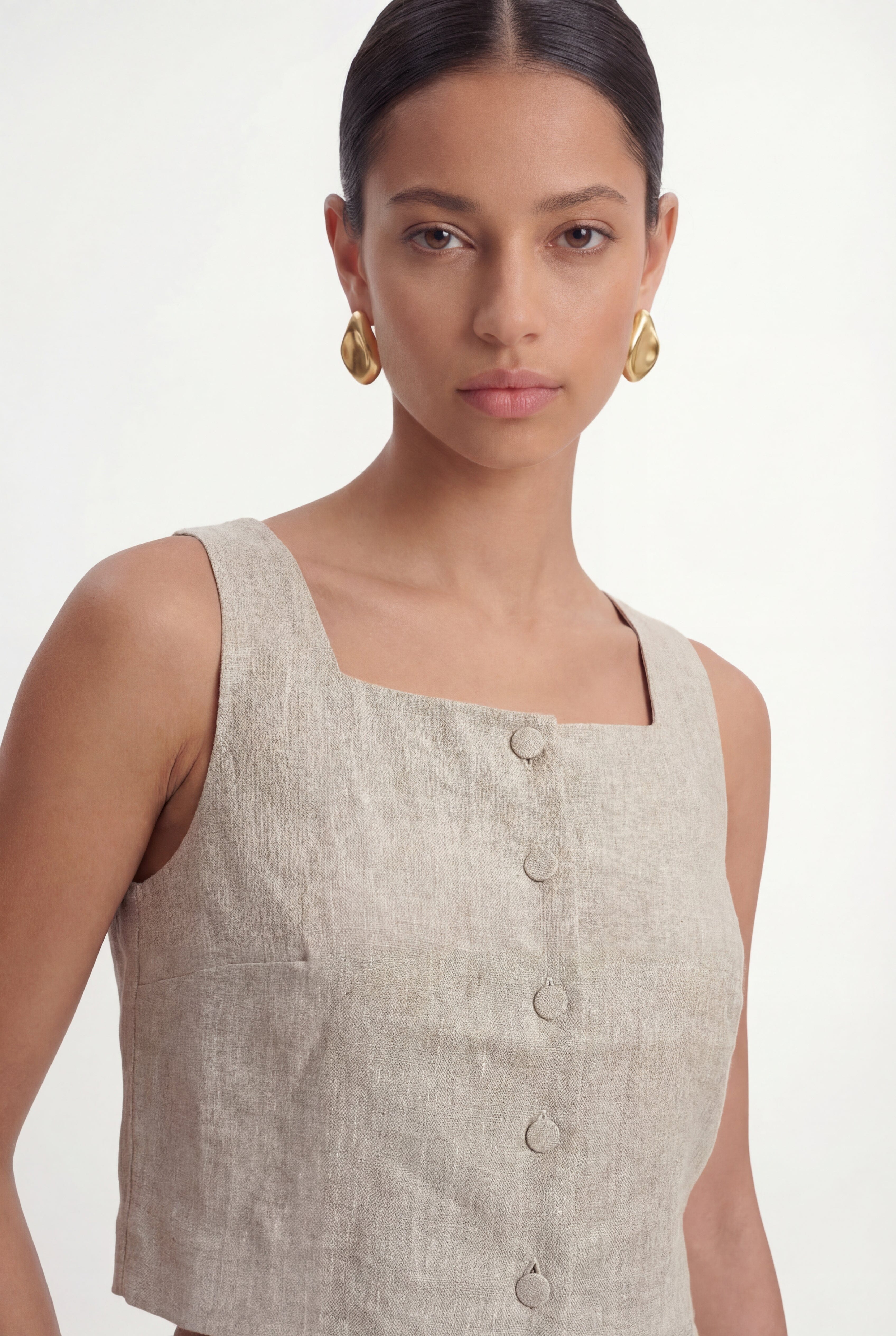 TOP BOITE - CHELSEA - NATUREL TOP NEW KOOKAI Mode Kookai