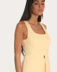 TOP BOUTONNE - ALICE - JAUNE TOP NEW KOOKAI Mode Kookai