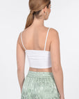 TOP BRETELLES JULIA BLANC TEE SHIRT KOOKAI Mode Kookai