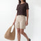 TOP BRODE - CORDIS - CHOCOLAT TEE SHIRT NEW KOOKAI Mode Kookai