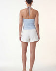 TOP BUSTIER - CHARLENE - CELADON TEE SHIRT NEW KOOKAI Mode Kookai