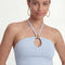 TOP BUSTIER - CHARLENE - ECRU TEE SHIRT NEW KOOKAI Mode Kookai