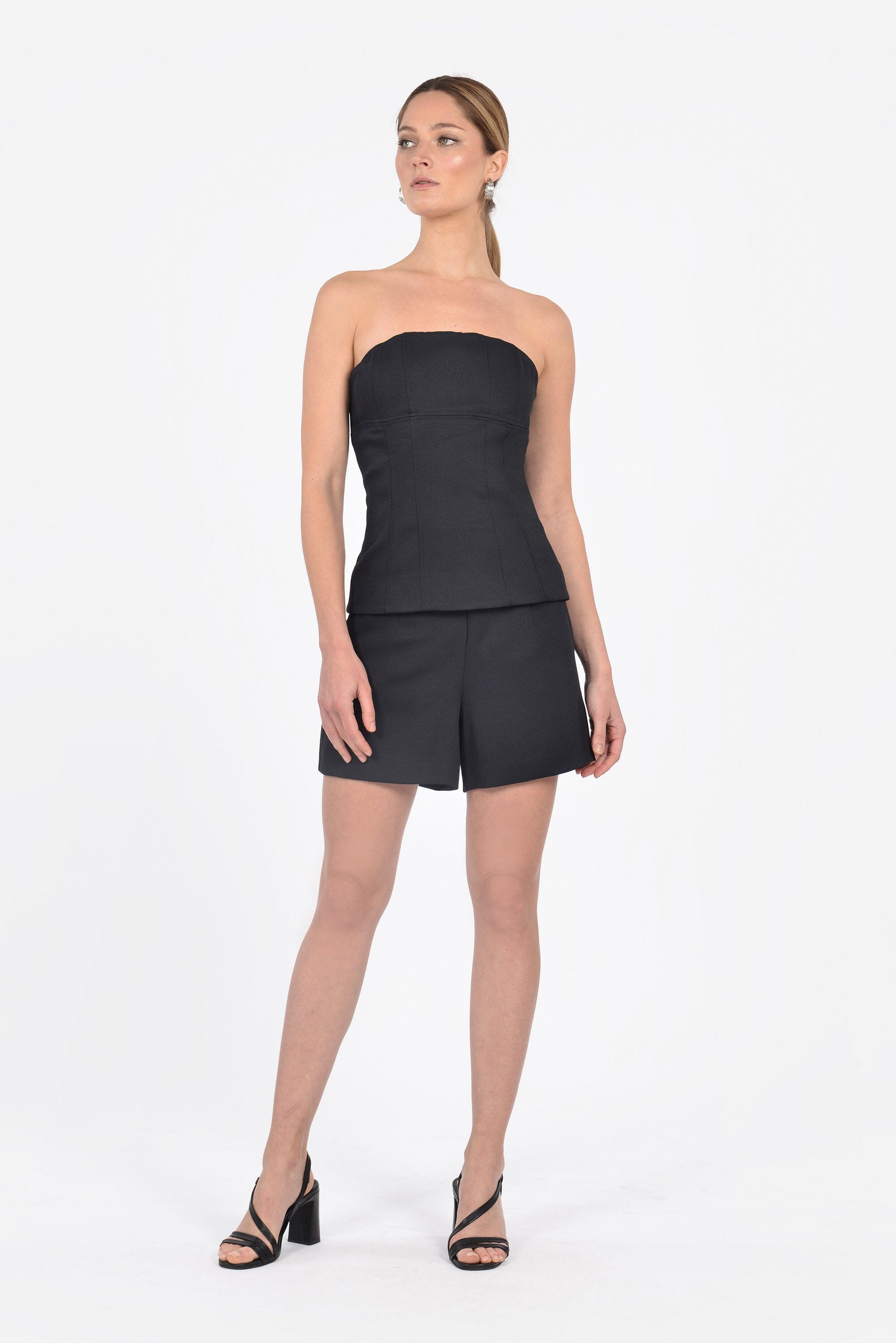 TOP BUSTIER KOBE BLACK CHEMISIER KOOKAI Mode Kookai