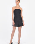 TOP BUSTIER KOBE BLACK CHEMISIER KOOKAI Mode Kookai